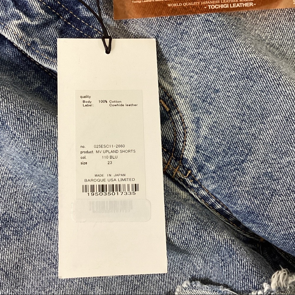 MOUSSY VINTAGE Upland Cut Off Shorts SIZE 23 NWT - Picture 12 of 14